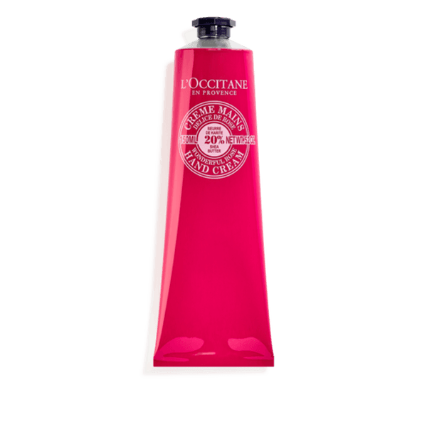 L'Occitane Shea Butter Wonderful Rose Hand Cream 150ML - AugustSa Shop