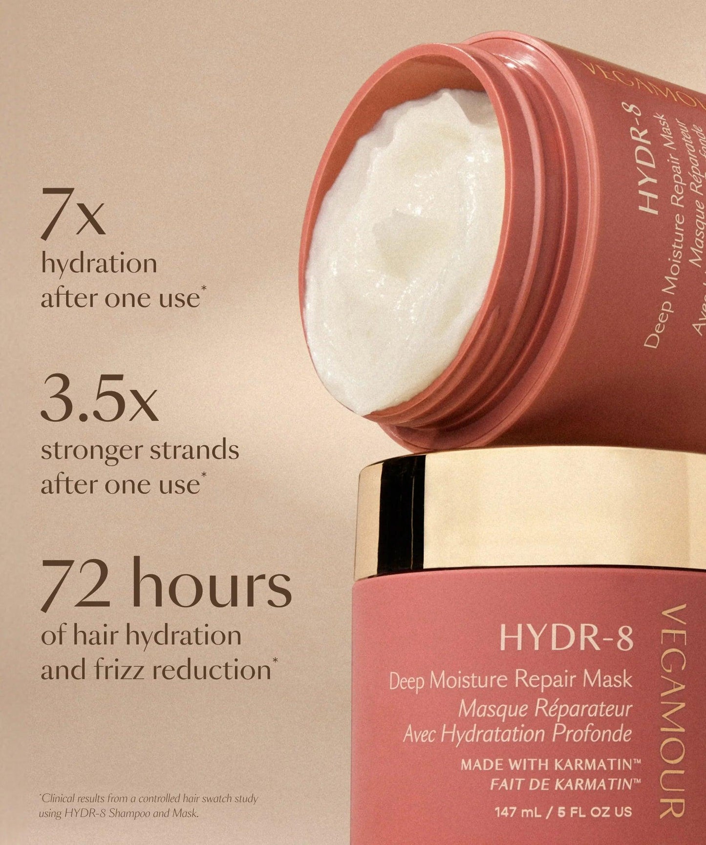 Vegamour HYDR-8 Deep Moisture Repair Mask 22ML - AugustSa Shop