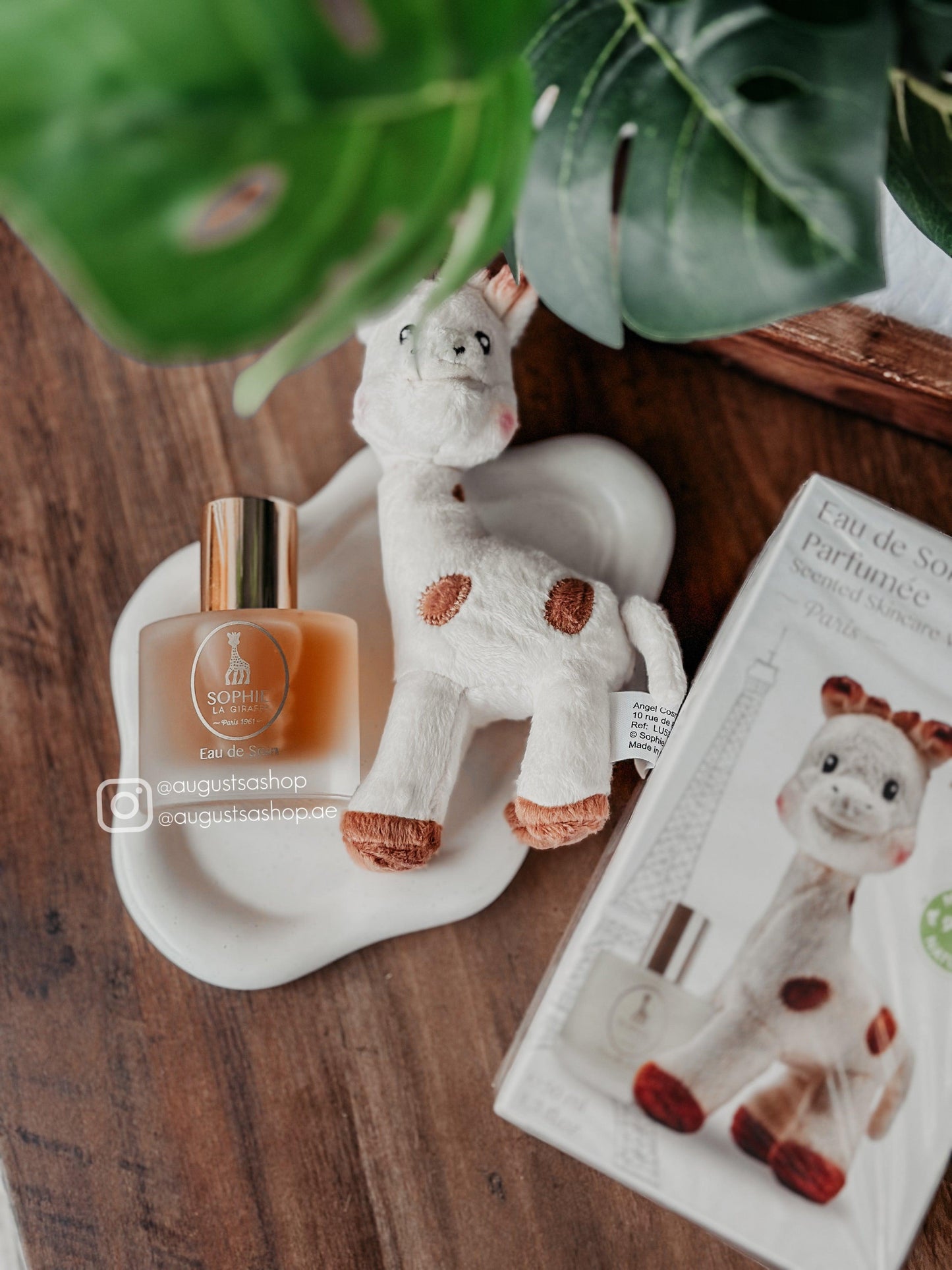 Sophie la Girafe Scented Skincare Water & Plush Toy Set 50ml - AugustSa Shop