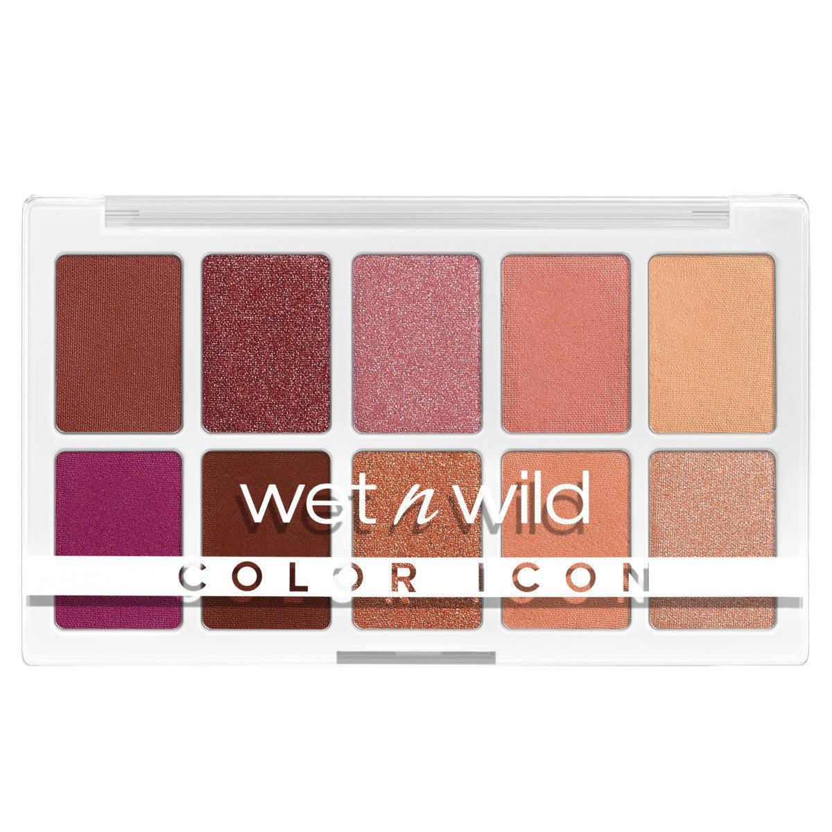Color Icon 10-Pan Palette- Heart & Sol - AugustSa Shop