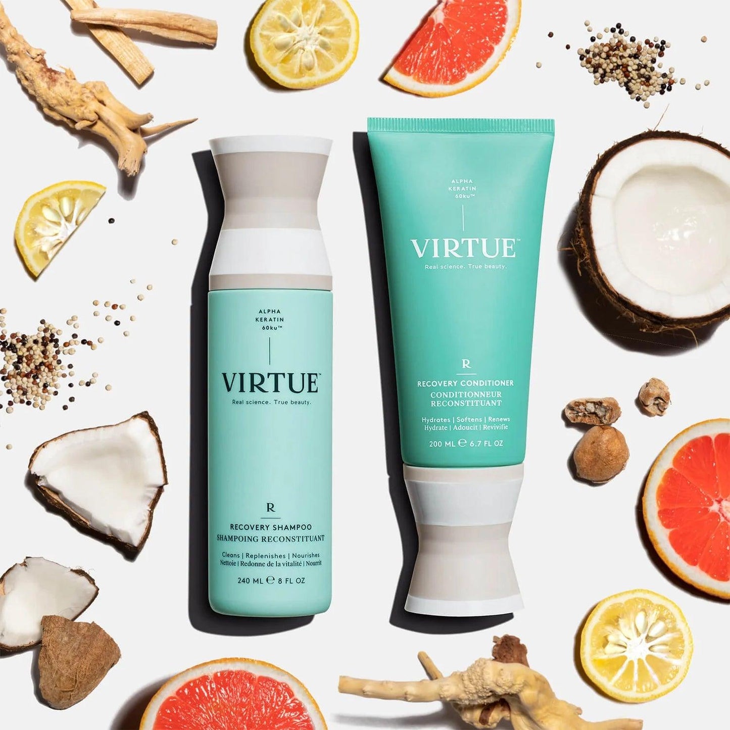 VIRTUE Recovery Conditioner Professional Size 200ML - AugustSa Shop