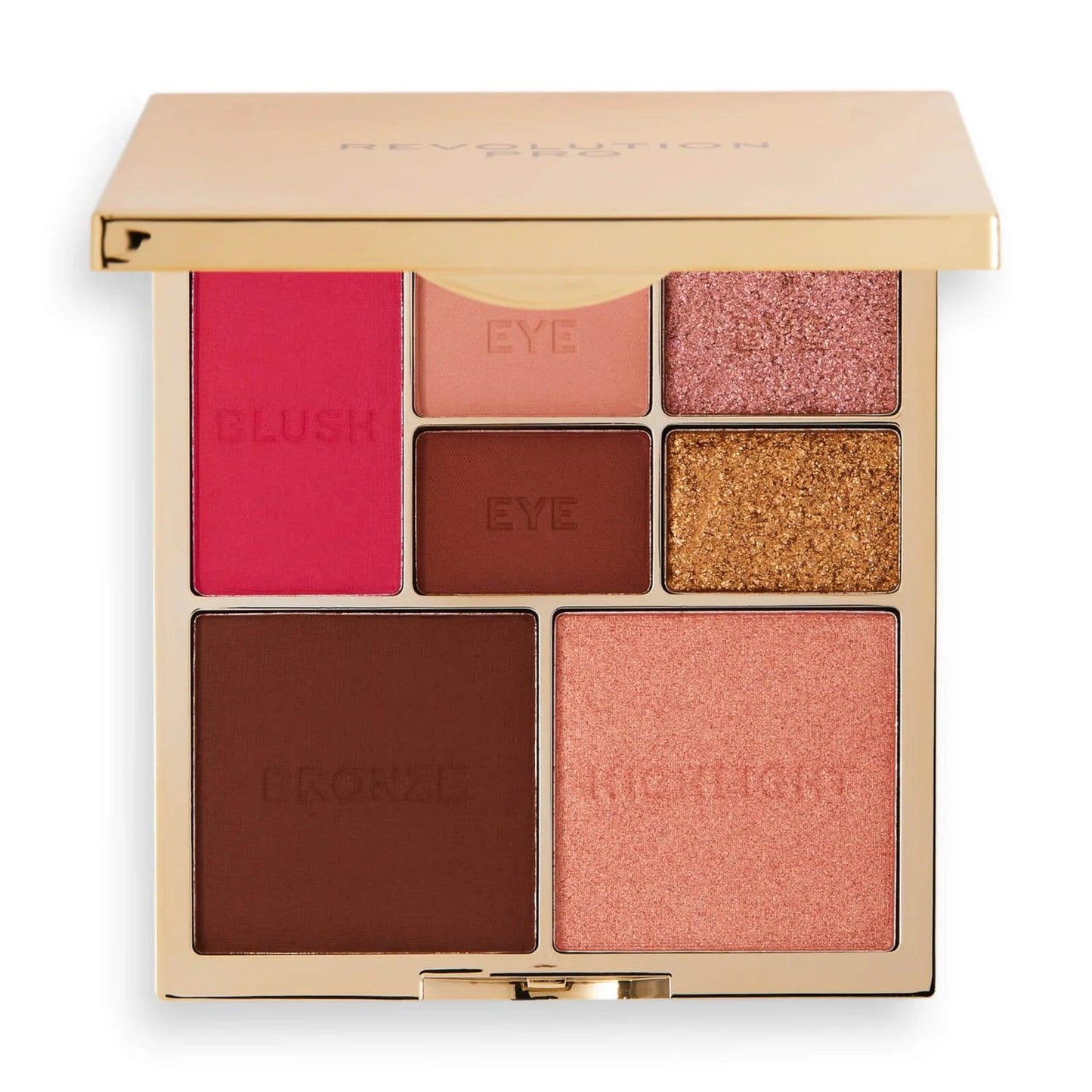Revolution Pro True Love Eye and Cheek Palette - Medium-Deep - AugustSa Shop
