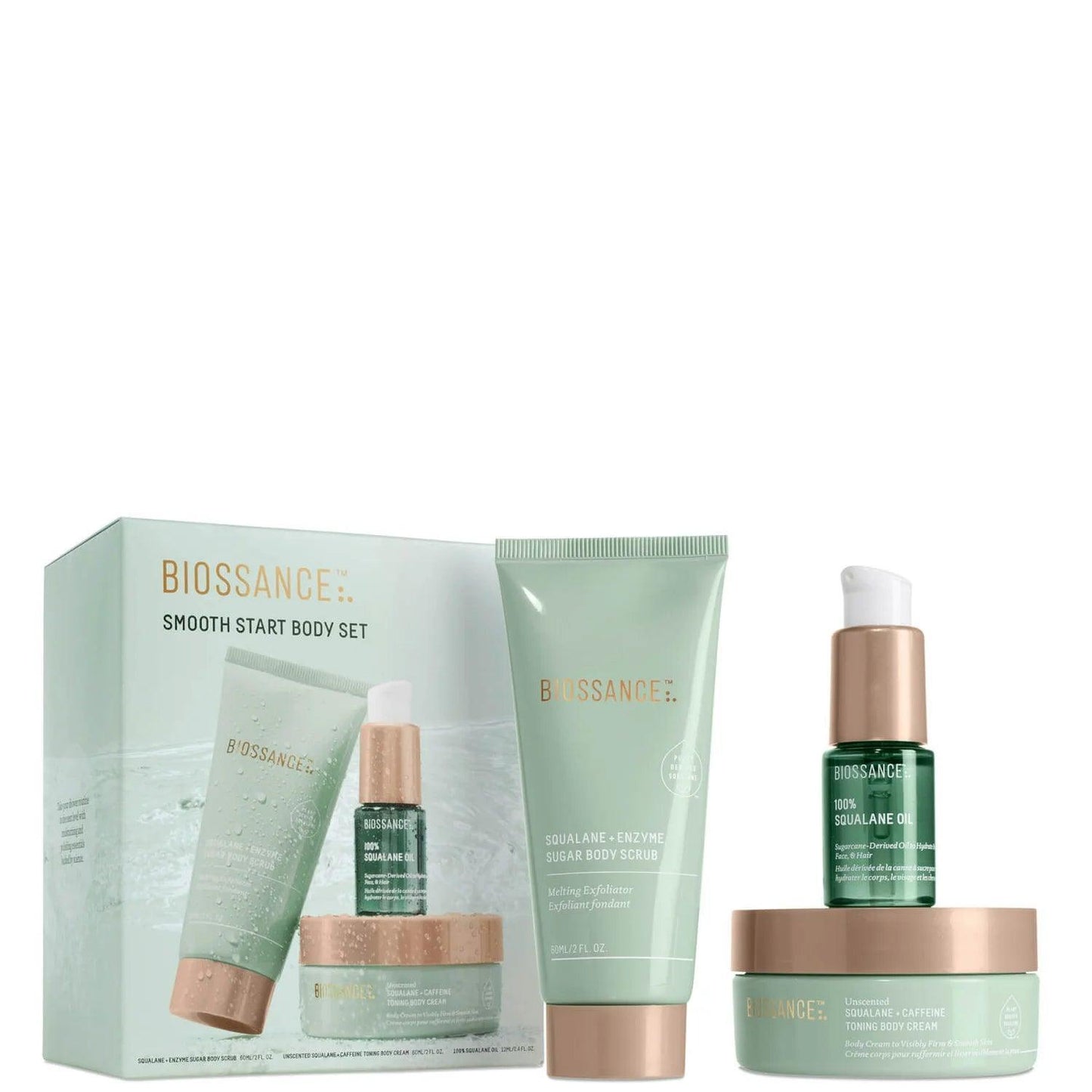 Biossance Smooth Start Body Set - AugustSa Shop
