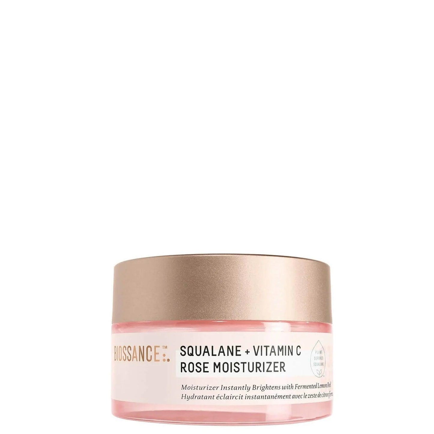 Biossance Squalane and Vitamin C Rose Moisturiser 50ml - AugustSa Shop