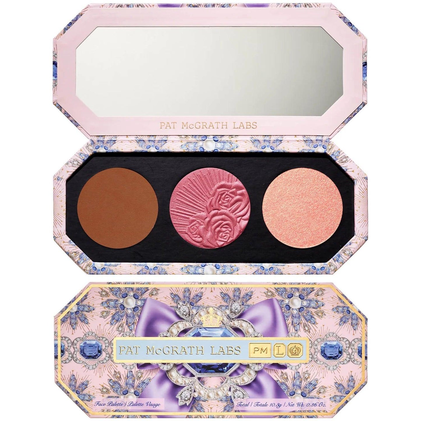 Pat Mcgrath Labs Divine Blush + Glow Cheek Palette - Supernova Siren - AugustSa Shop