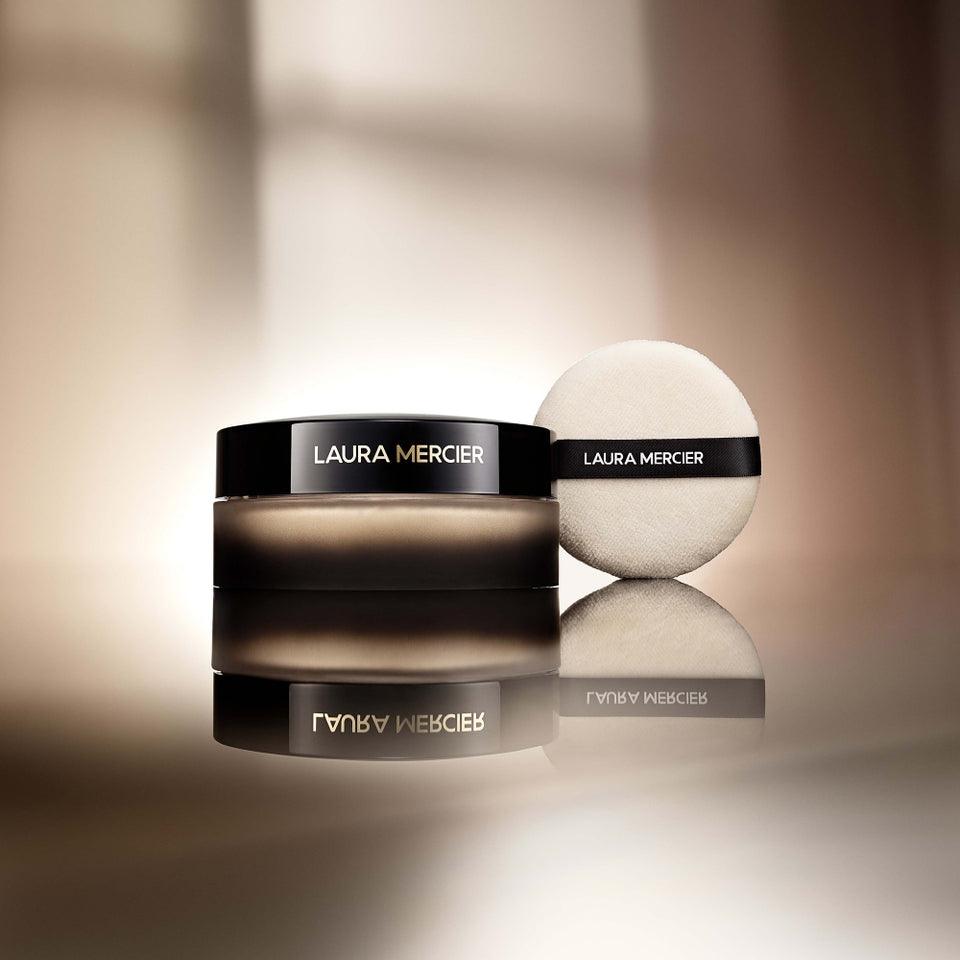 Laura Mercier Translucent Loose Setting Powder + Velour Puff JUMBO 49G - AugustSa Shop