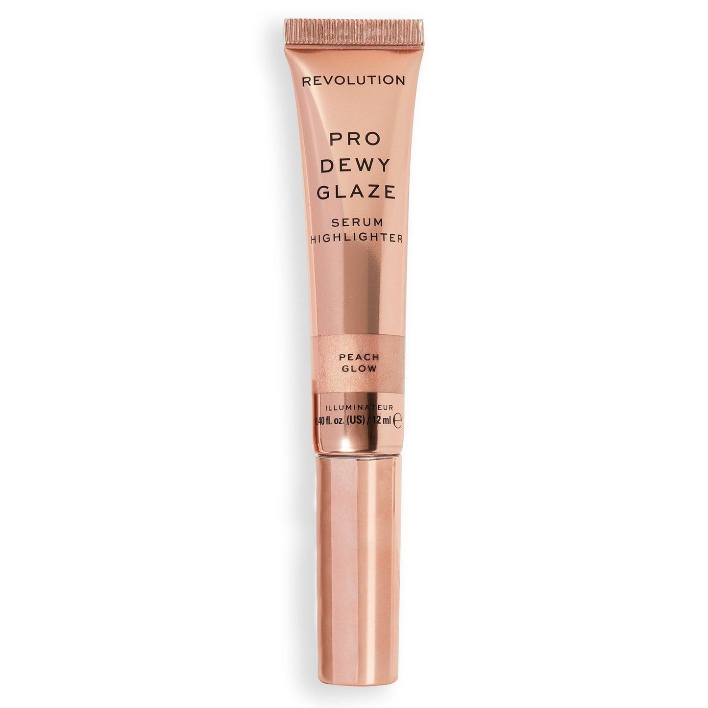 Revolution Pro Dewy Glaze Serum Highlighter 12ml - Peach Glow - AugustSa Shop