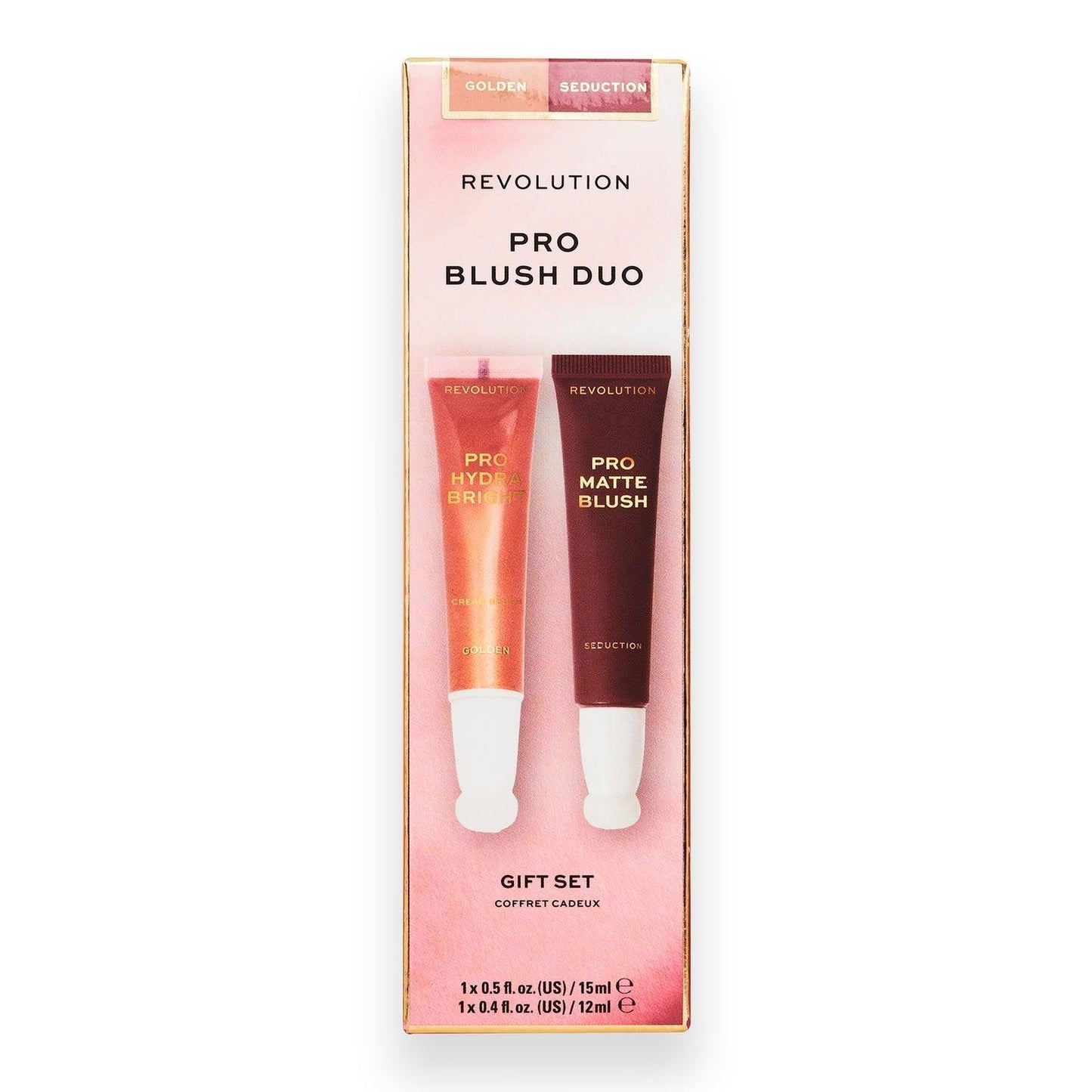 Revolution Pro Blush Duo Golden Seduction - AugustSa Shop