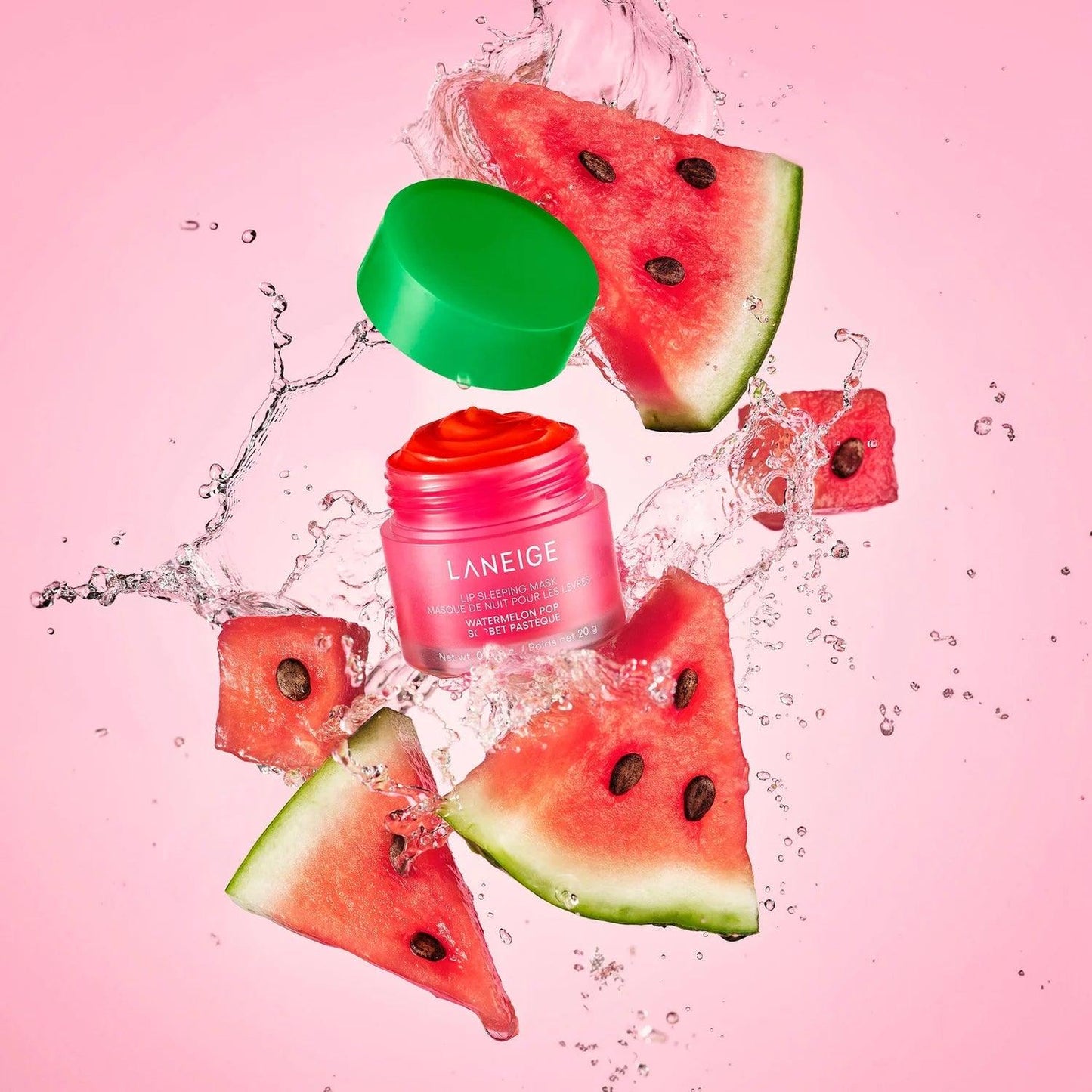 Laneige Lip Sleeping Mask Watermelon Pop 20Gm - AugustSa Shop