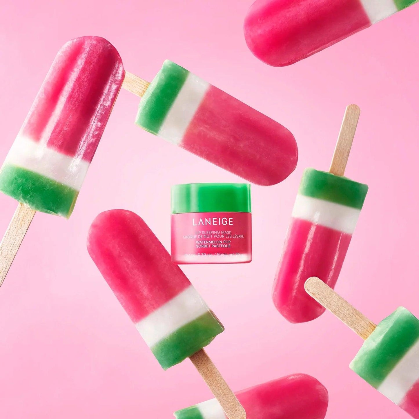 Laneige Lip Sleeping Mask Watermelon Pop 20Gm - AugustSa Shop
