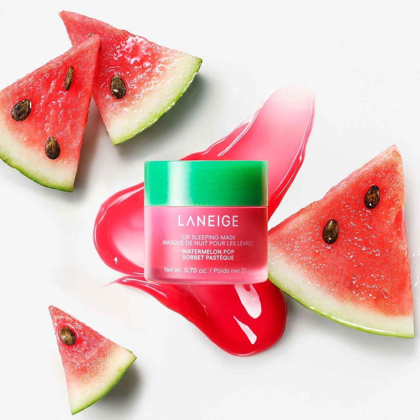 Laneige Lip Sleeping Mask Watermelon Pop 20Gm - AugustSa Shop