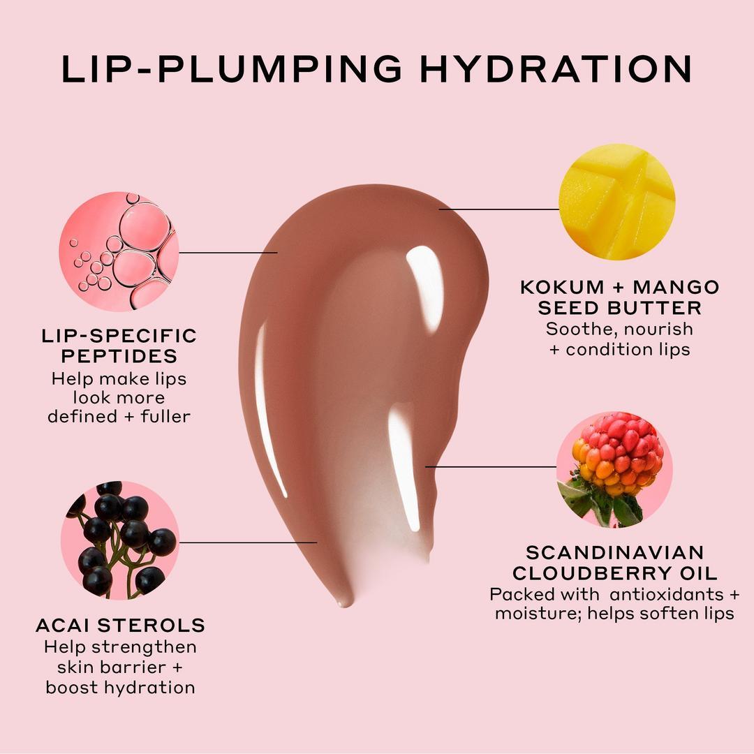 Pout Preserve Hydrating Peptide Lip Treatment Crème Brûlée 12ml - AugustSa Shop