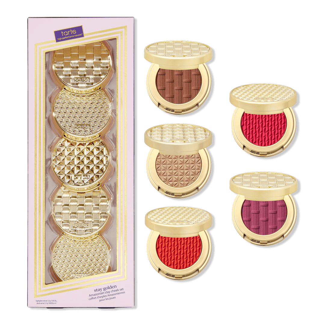 Tarte Stay Golden Amazonian Clay Cheek Set - Red & Berries - AugustSa Shop