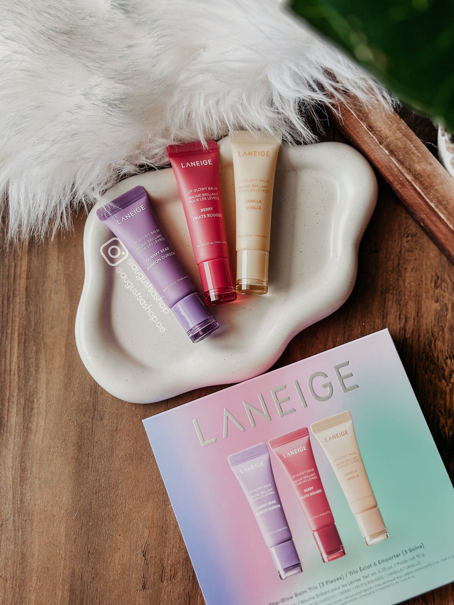 LANEIGE On-The-Glow Balm Trio - AugustSa Shop