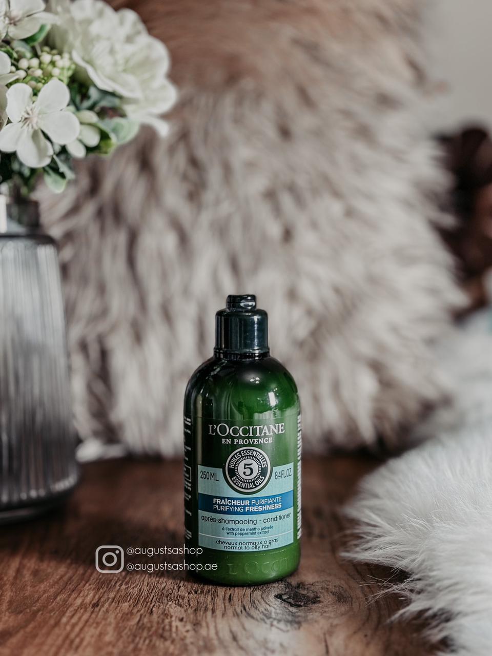 L'Occitane Aromachologie Purifying Freshness Conditioner 250ML - AugustSa Shop