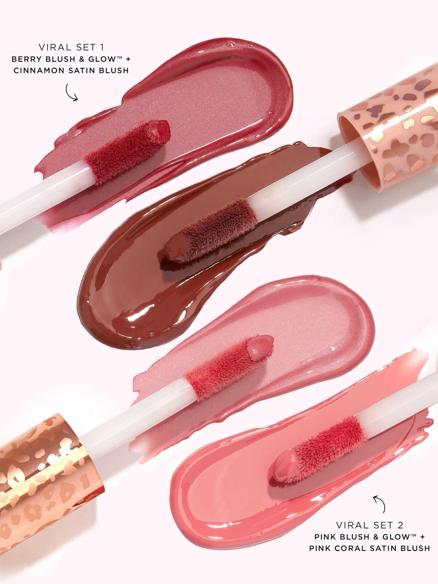 Viral Maneater™ Must-Haves Mascara & Blush Trio - Berry & Cinnamon - AugustSa Shop