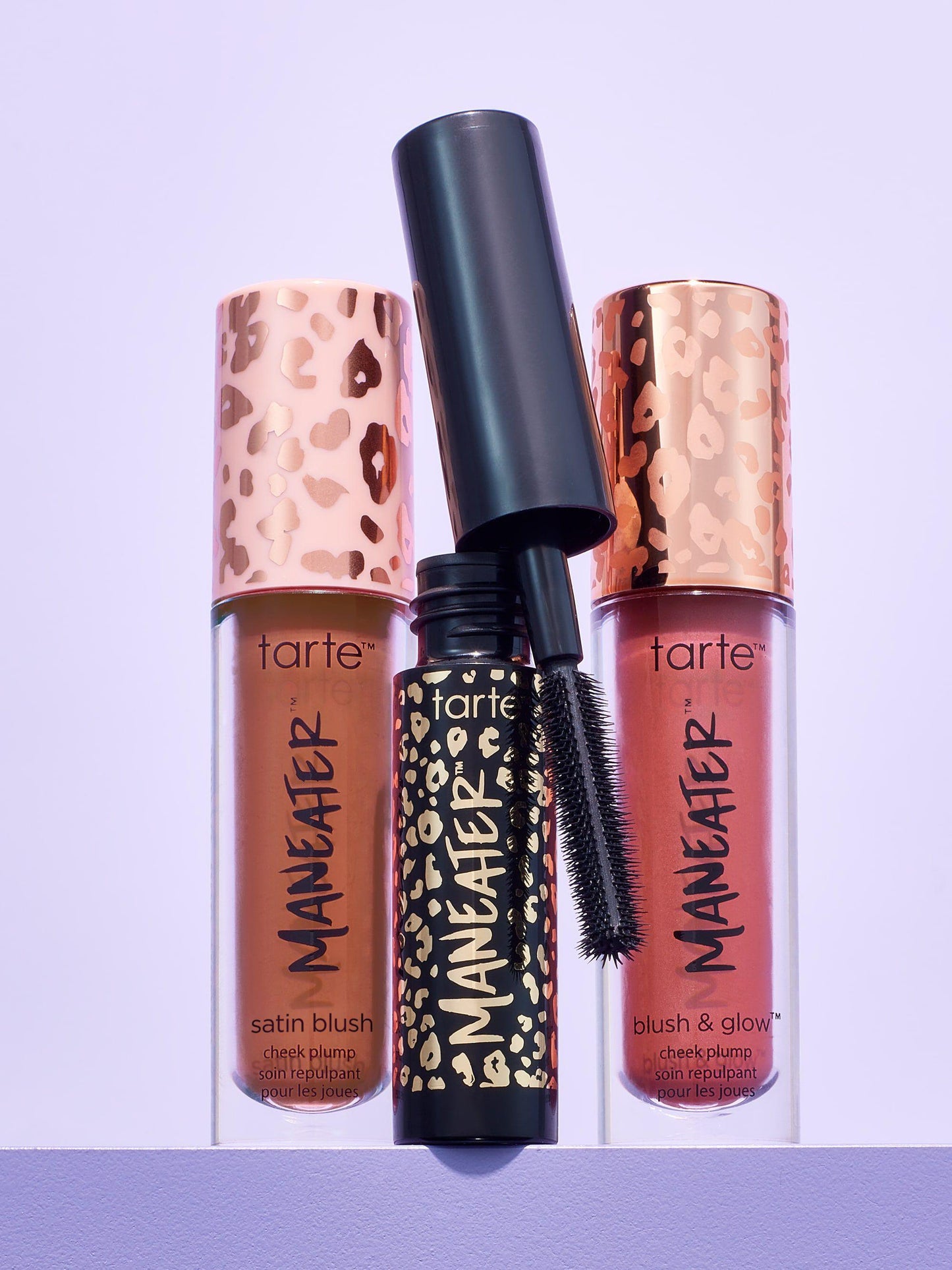 Viral Maneater™ Must-Haves Mascara & Blush Trio - Berry & Cinnamon - AugustSa Shop