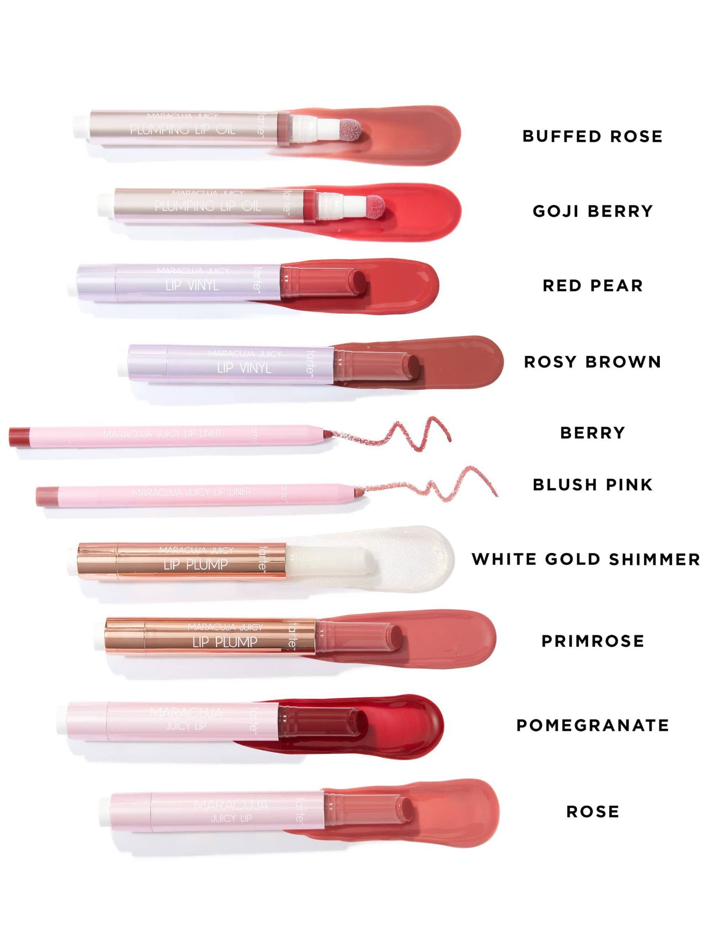 Tarte Maracuja Juicy Plumping Lip Oil Buffed Rose - AugustSa Shop