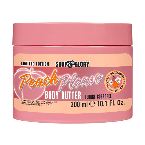 Soap & Glory Peach Please Body Butter 300ml - AugustSa Shop