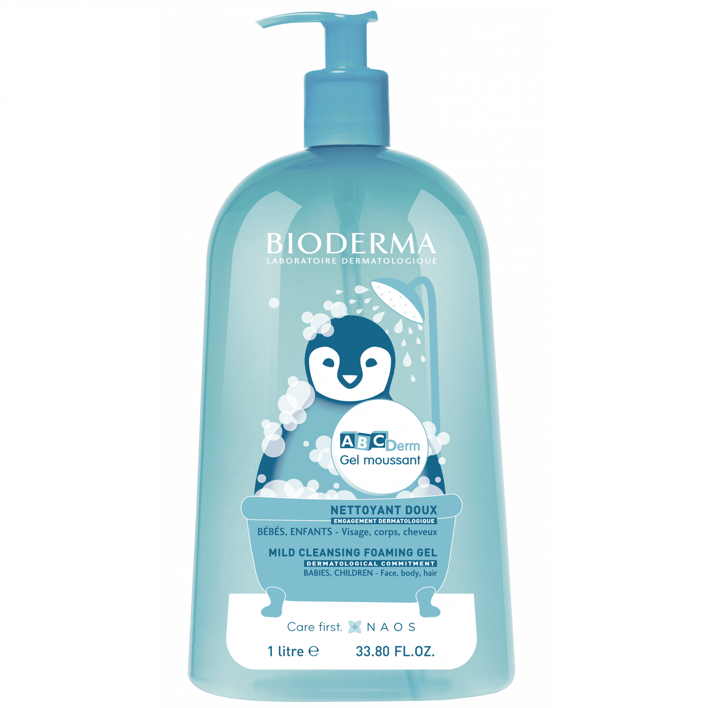 Bioderma ABCDerm Baby Foaming Gel 1 Litre - AugustSa Shop
