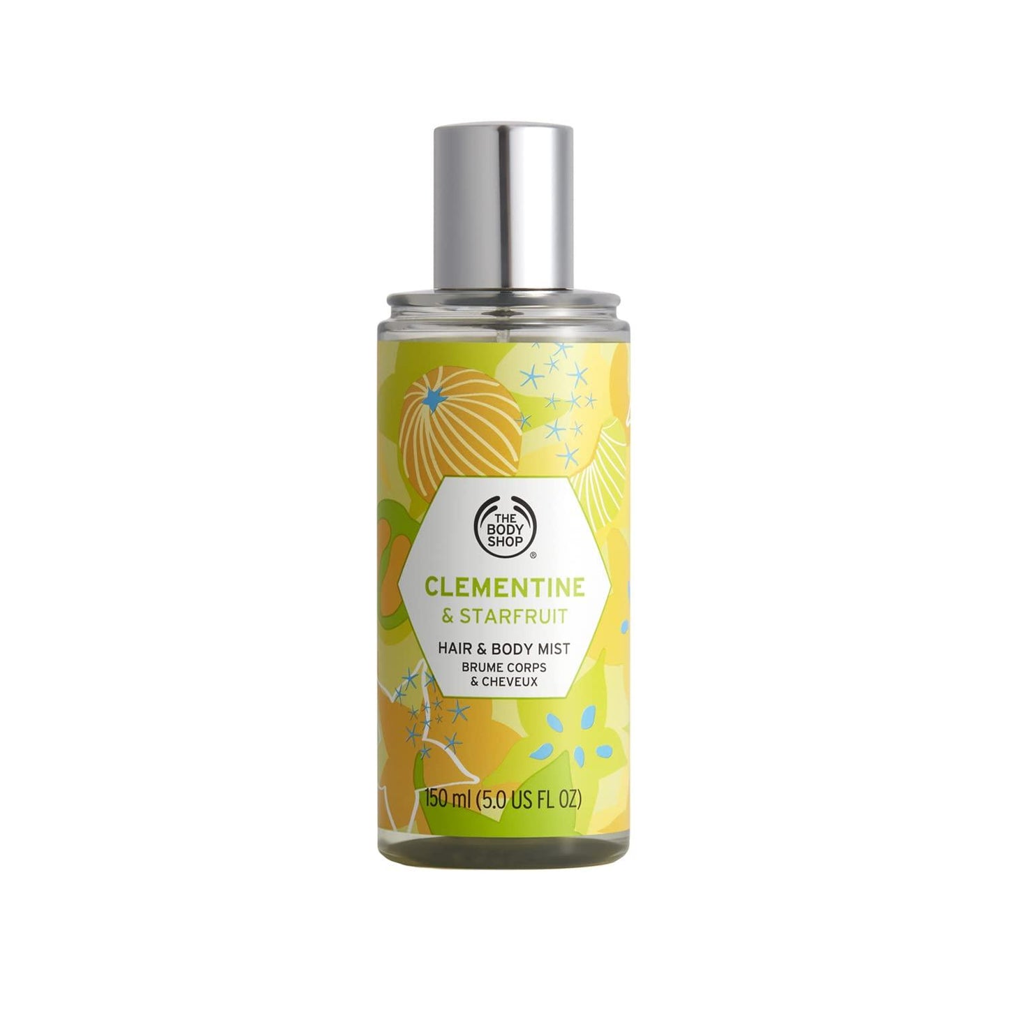 The Body Shop Clementine & Starfruit Hair & Body Mist 150ml - AugustSa Shop