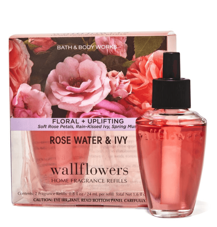 Rose Water & Ivy Wallflowers Fragrance Refills 2-Pack - AugustSa Shop