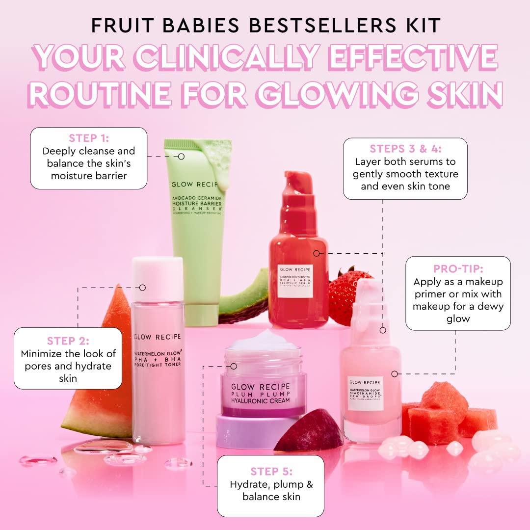Glow Recipe Fruit Babies Bestsellers Kit - AugustSa Shop