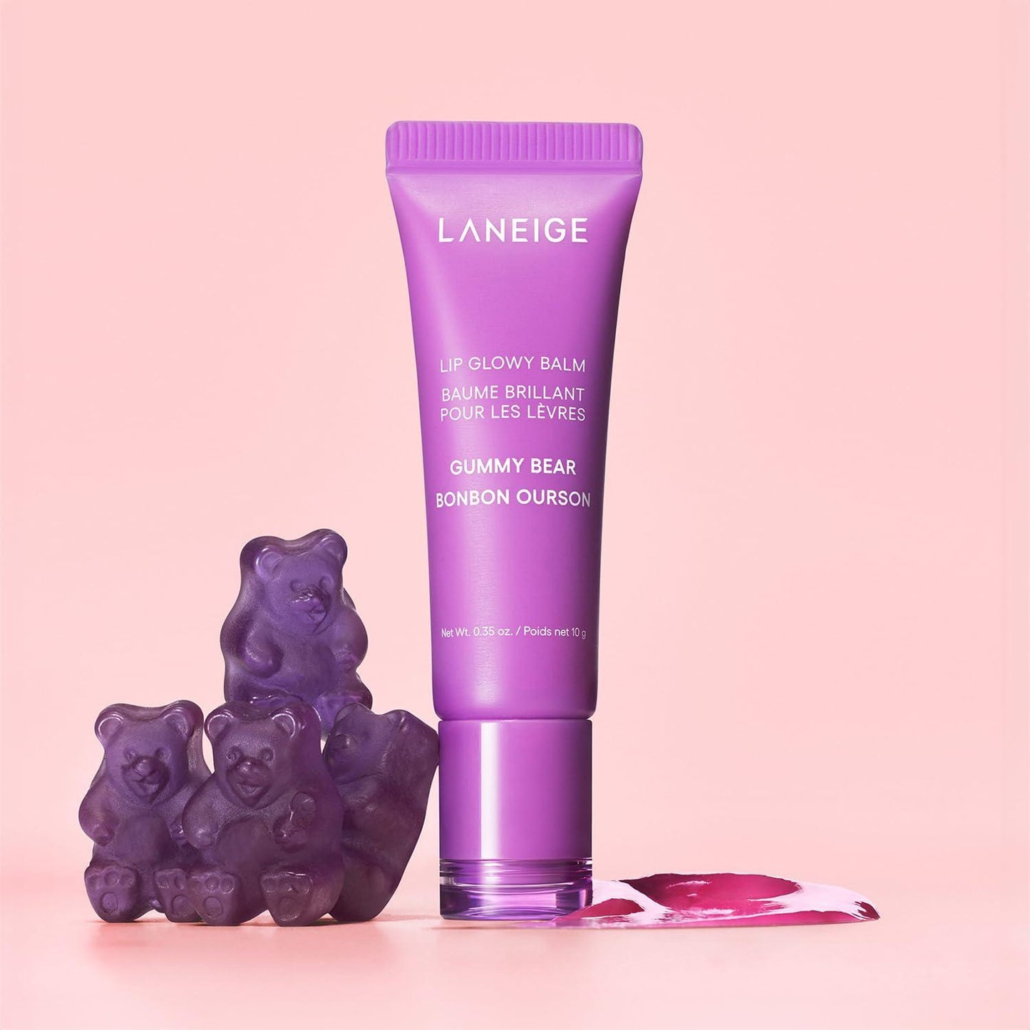 Laneige Lip Glowy Balm 10Gm Gummy Bear - AugustSa Shop