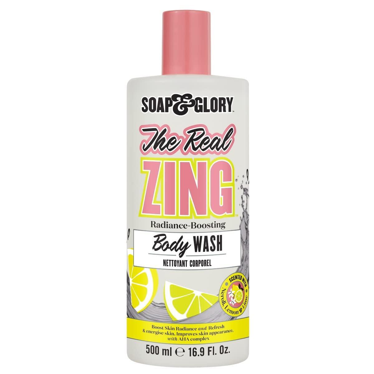 Soap & Glory The Real Zing Body Wash 500ml - AugustSa Shop
