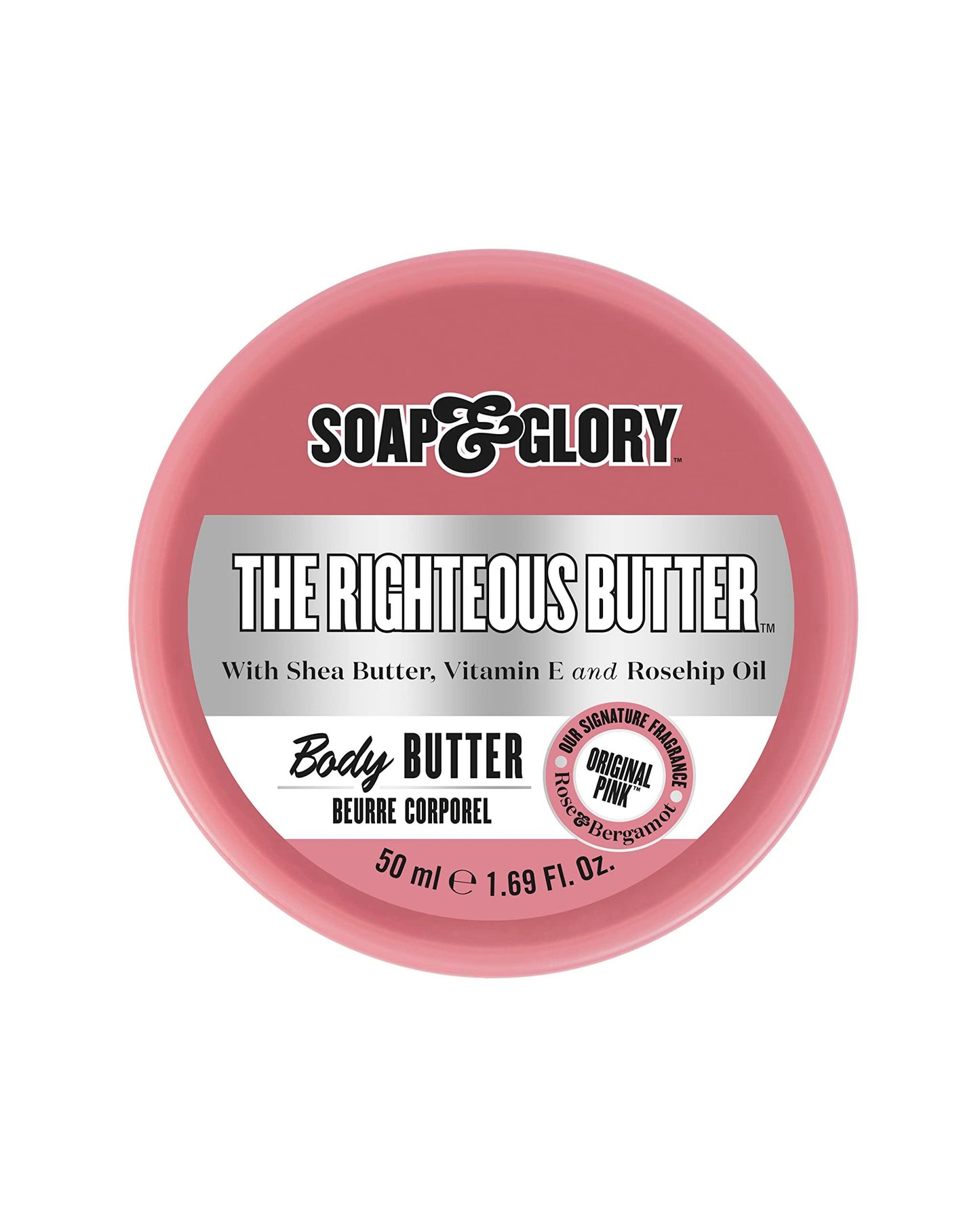 Soap & Glory Original Pink The Righteous Butter Body Butter 50ml - AugustSa Shop