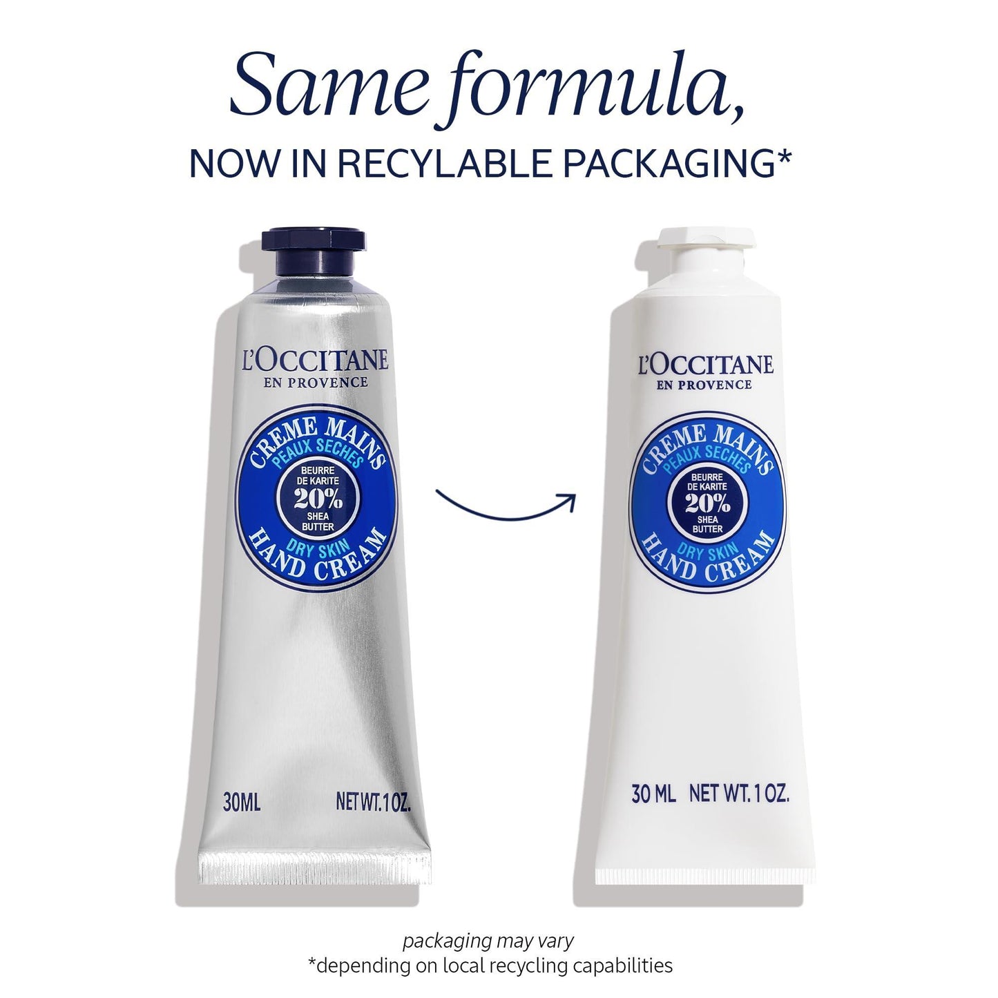 L'Occitane Shea Dry Handcream 10Ml - AugustSa Shop