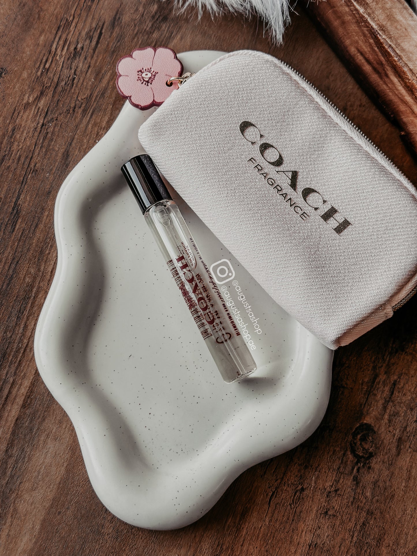 Coach Wild Rose Eau de Parfum 7.5ml Miniature + Pouch - AugustSa Shop