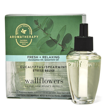 Eucalyptus & Spearmint Wallflowers Fragrance Refills 2-Pack - AugustSa Shop