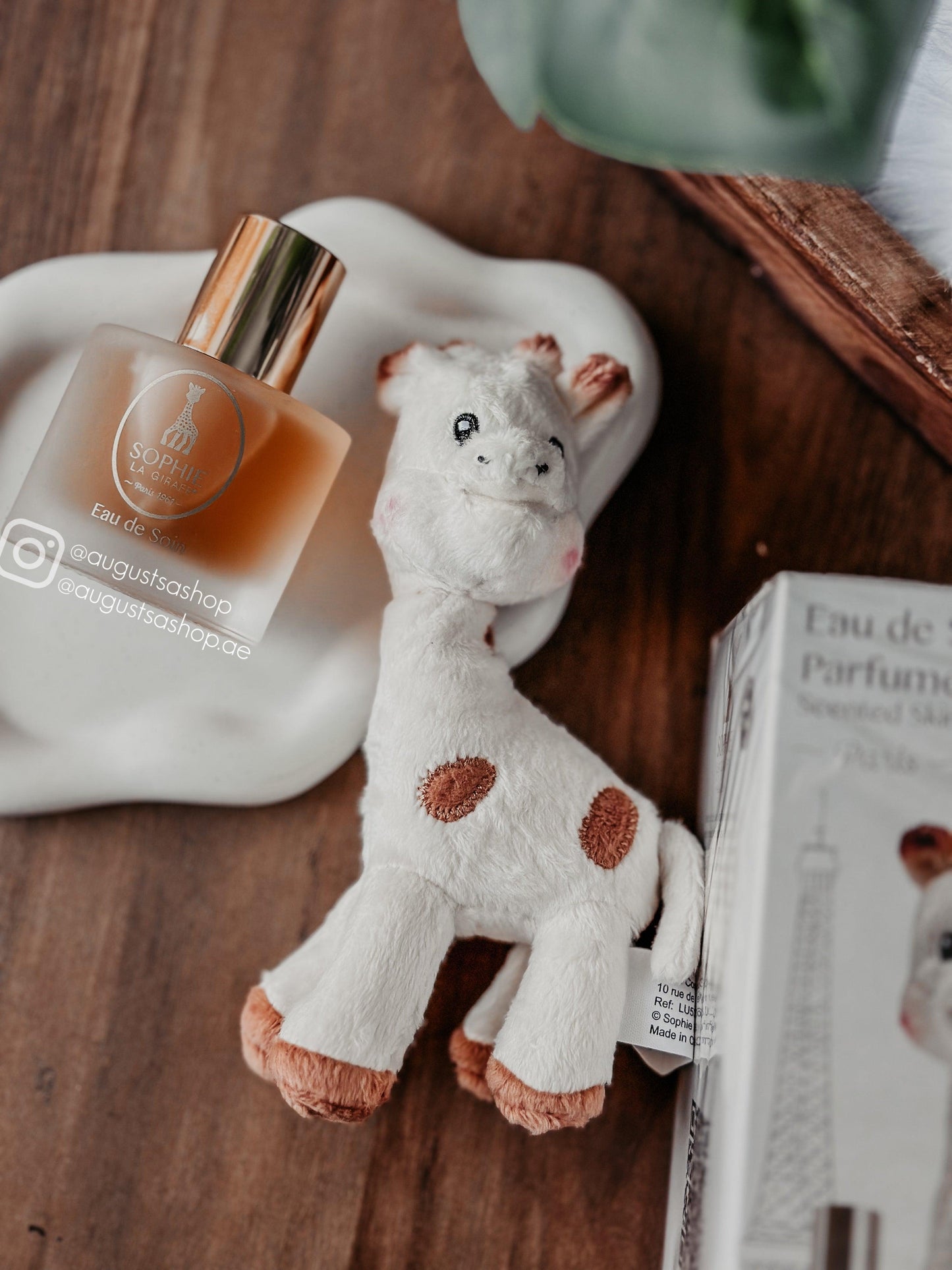 Sophie la Girafe Scented Skincare Water & Plush Toy Set 50ml - AugustSa Shop