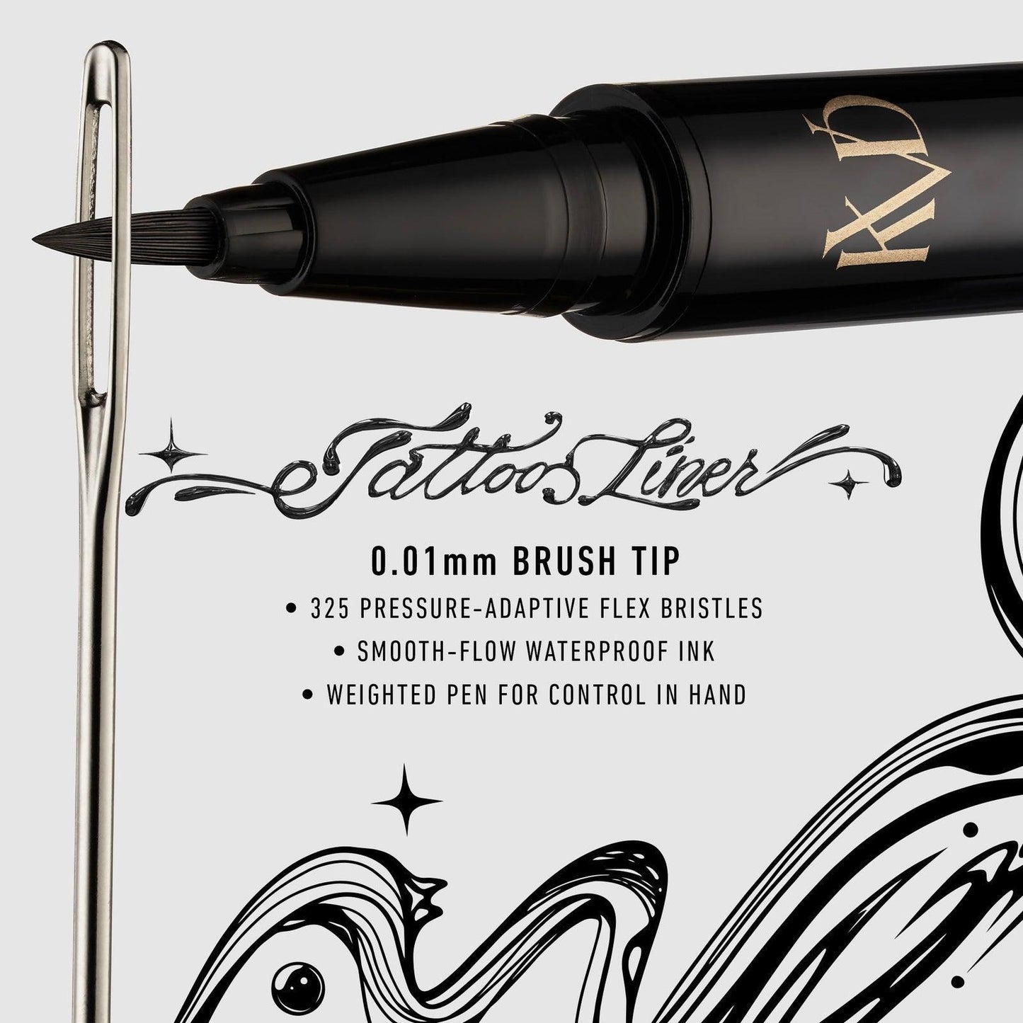 KVD Beauty Tattoo Liner Waterproof Liquid Eyeliner 0.55ml - AugustSa Shop