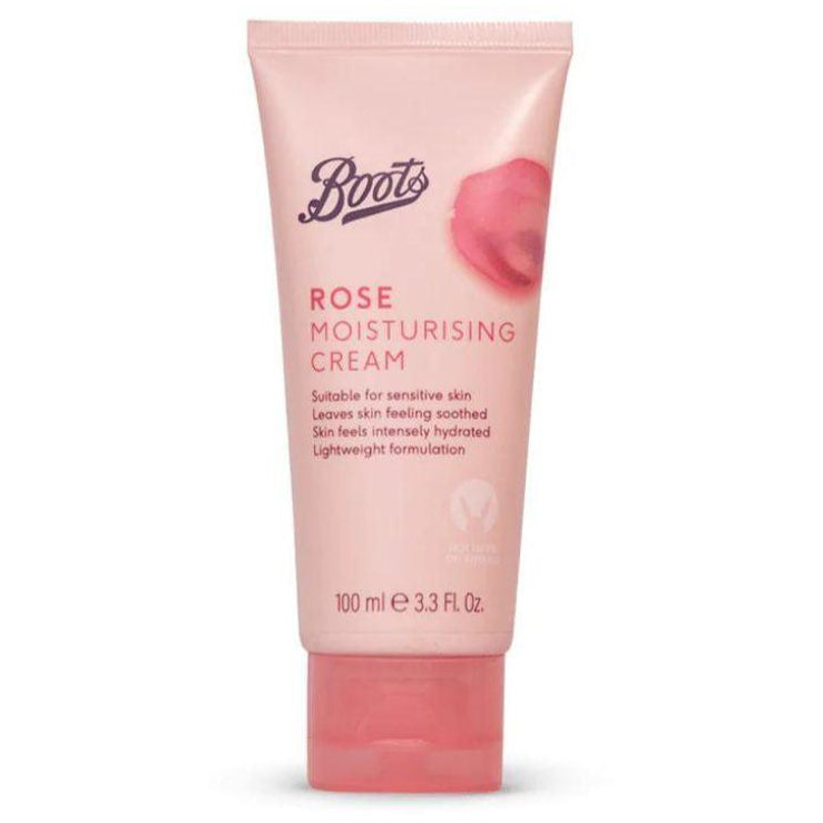 Boots Rose Moisturizing Cream 100ml - AugustSa Shop