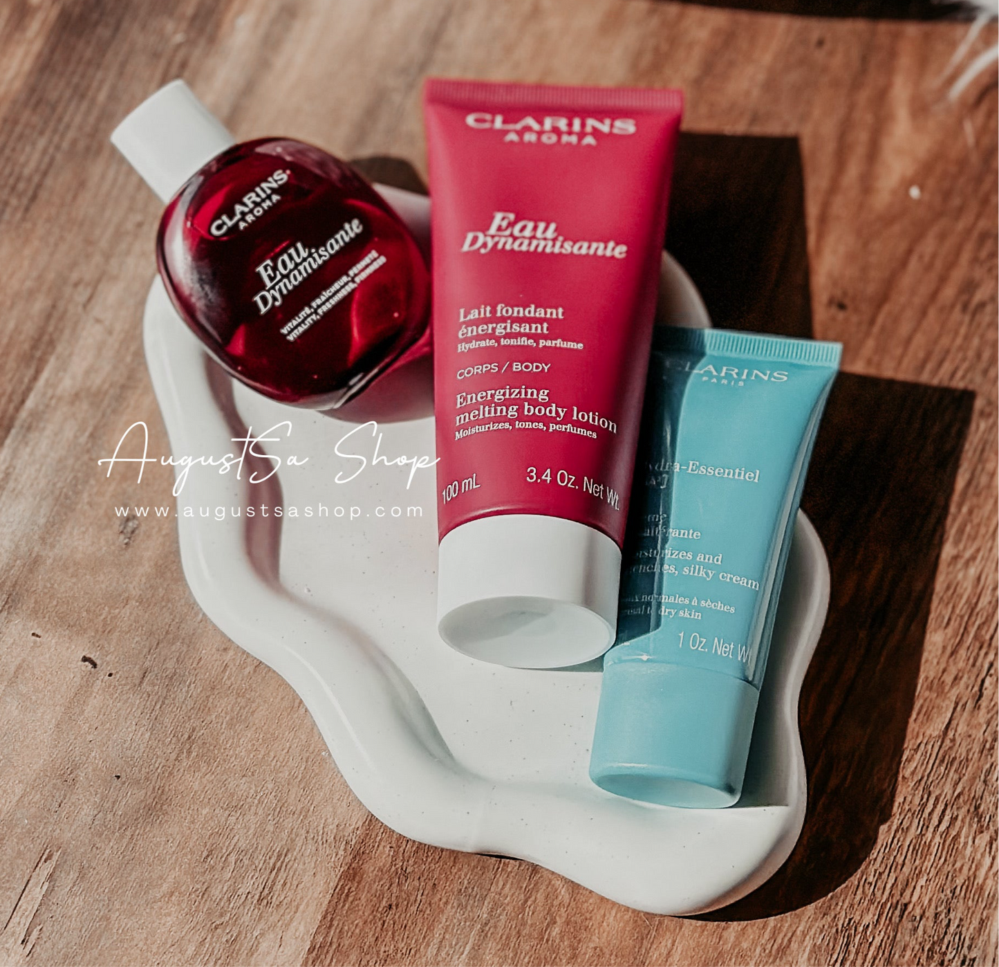 Clarins Eau Dynamisante Gift Set - AugustSa Shop