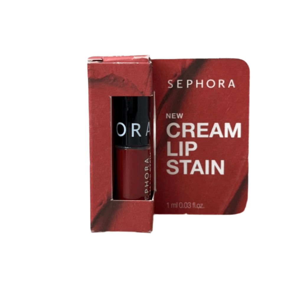 Sephora Collection New Cream Lip Stain- 01 Always Red 1ml - AugustSa Shop