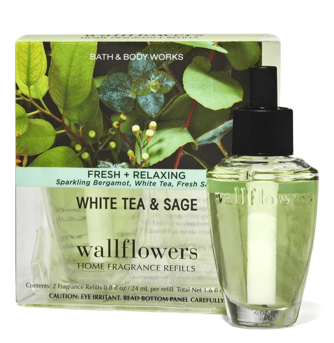 White Tea & Sage Wallflowers Fragrance Refills 2-Pack - AugustSa Shop