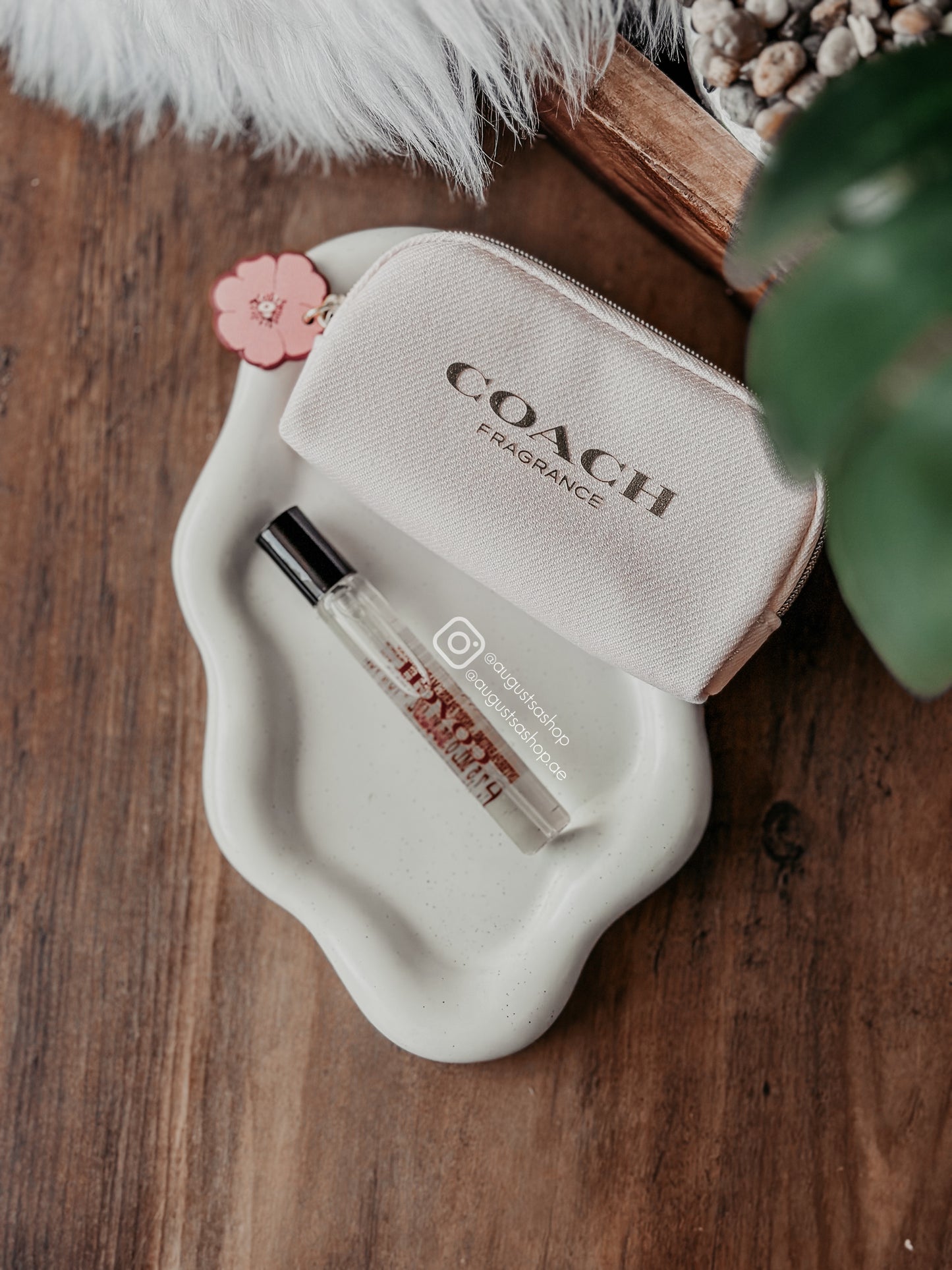Coach Wild Rose Eau de Parfum 7.5ml Miniature + Pouch - AugustSa Shop