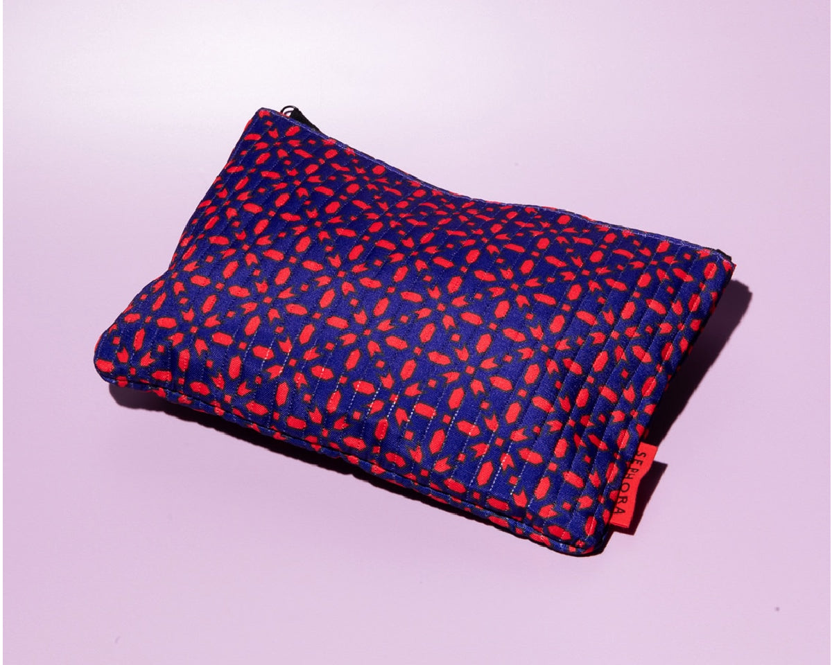 Sephora Pattern Cotton Pouch - AugustSa Shop