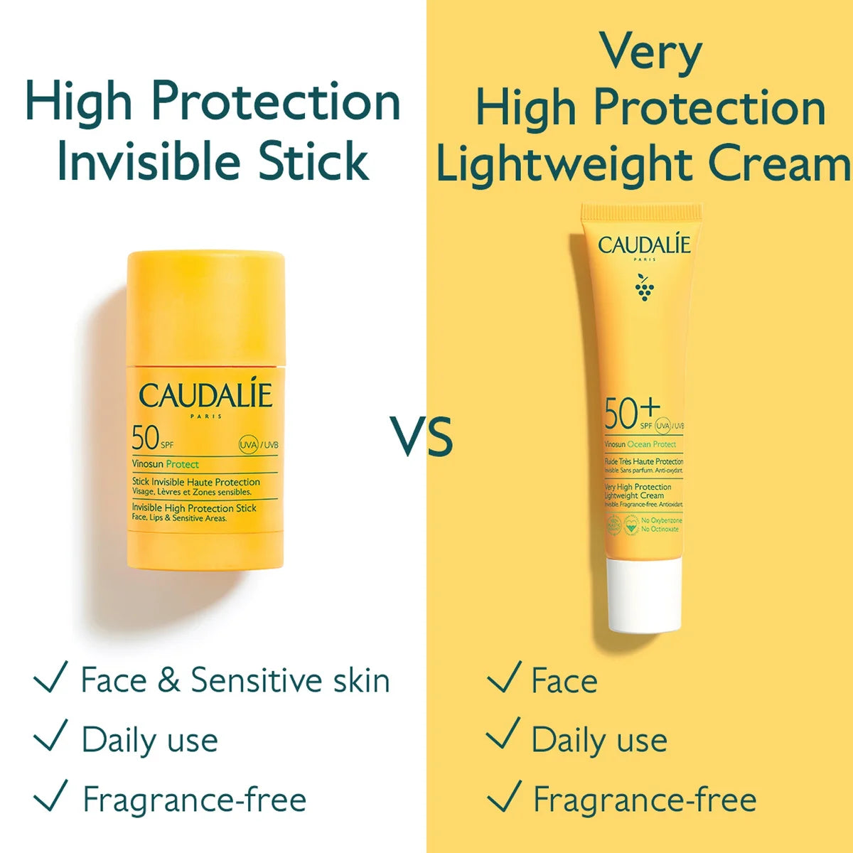 CAUDALIE Vinosun Invisible Stick SPF50+ 15gr - AugustSa Shop