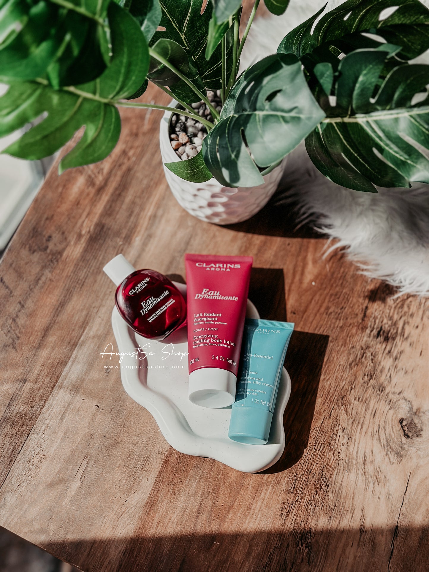 Clarins Eau Dynamisante Gift Set - AugustSa Shop