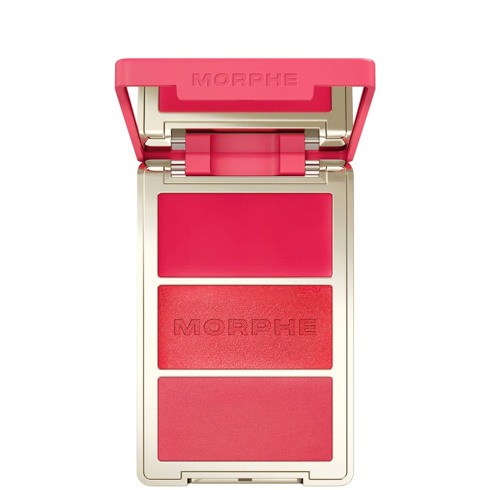 Morphe Cheek Thrills Multi-Finish Face Trio - Cabana Club - AugustSa Shop