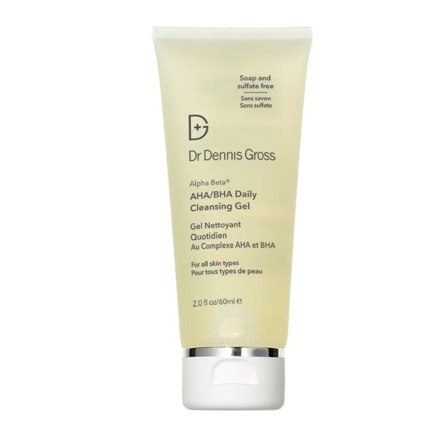 DR DENNIS GROSS Alpha Beta AHA/BHA Daily Cleansing Gel 60ml - AugustSa Shop