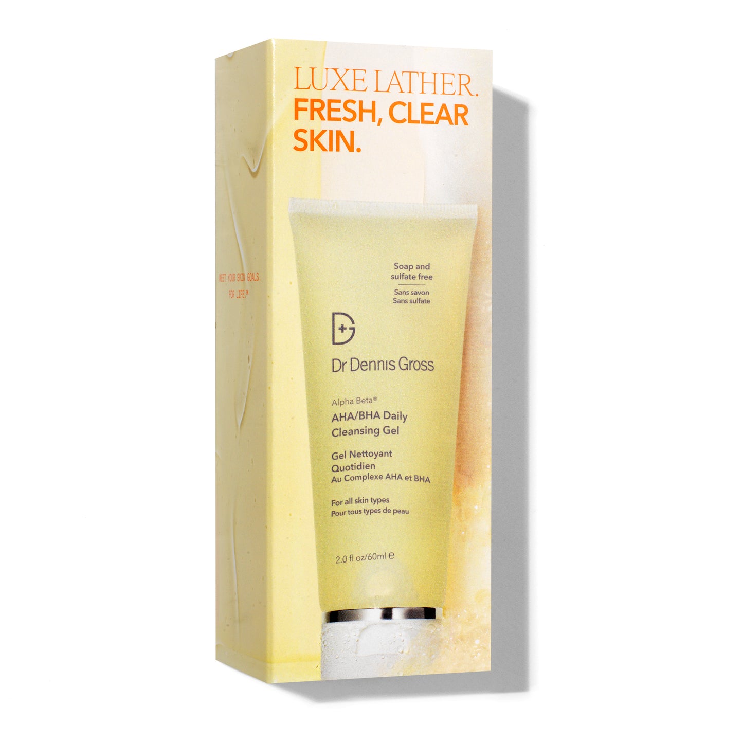 DR DENNIS GROSS Alpha Beta AHA/BHA Daily Cleansing Gel 60ml - AugustSa Shop