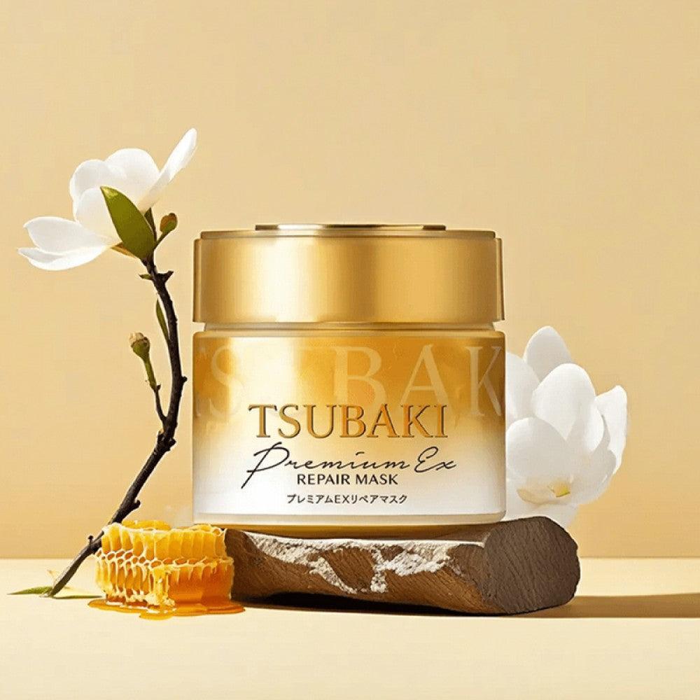 TSUBAKI Shiseido Premium Repair Hair Mask 180g - AugustSa Shop