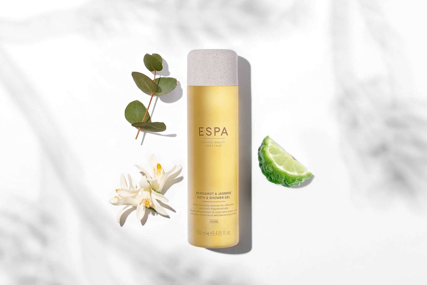 ESPA Bergamot & Jasmine Bath and Shower Gel 250ml - AugustSa Shop