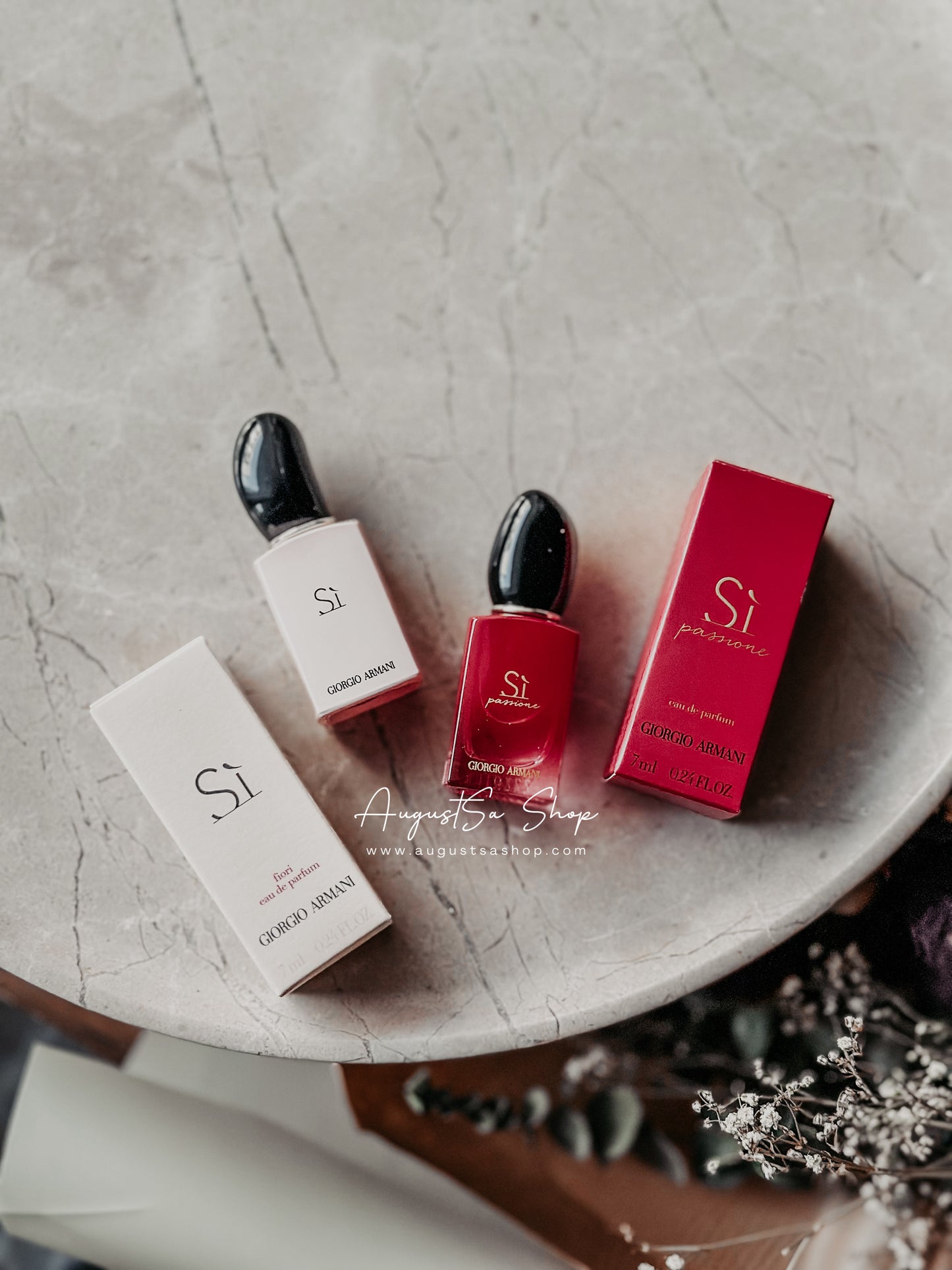 GIORGIO ARMANI Sì Fiori Eau De Parfum 7ml - AugustSa Shop