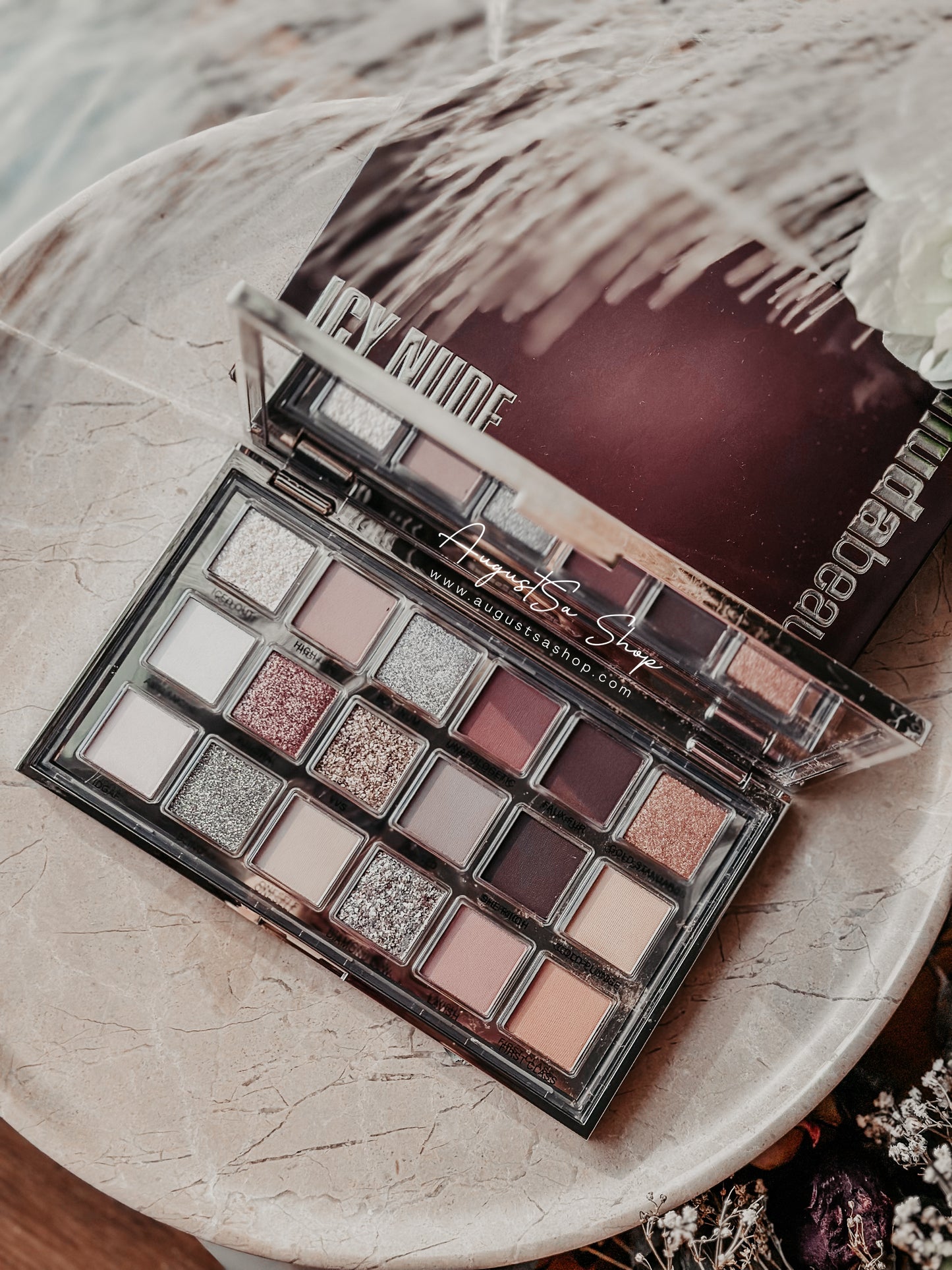 Huda Beauty Icy Nude Palette - AugustSa Shop